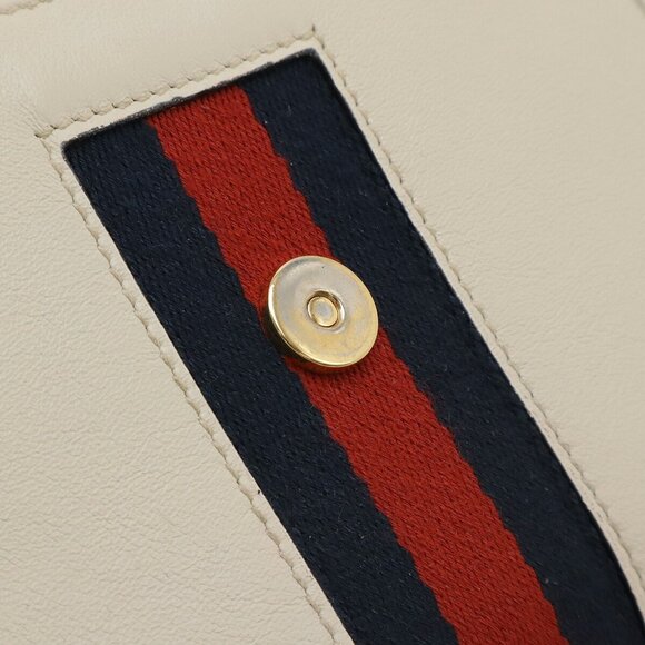 GUCCI Red Leather Shoulder Bag - Picture 9 of 9